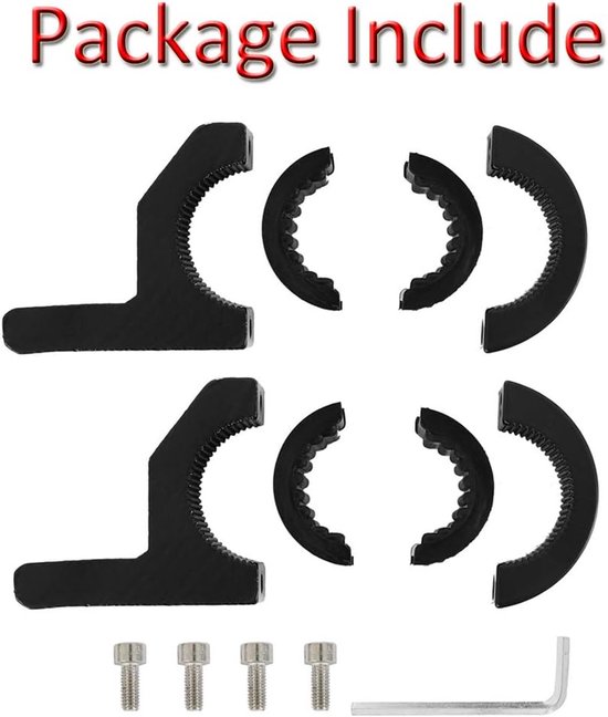 2 Stuks Werkkoplamphouders 25mm-30mm Klemhouder Universele Auto Koplamphouder Koplamp Montagebeuge Lichtbar Beugel Houder Koplamp Mount Beugel Klemhouder Vrachtwagens — afbeelding 5