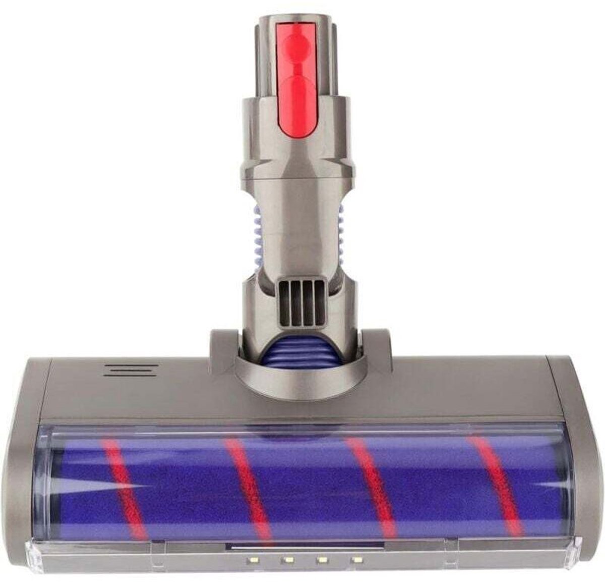 Vervangende zachte rolborstel geschikt voor Dyson V7 V8 V10 V11 draadloze stofzuigers - Vloerborstelopzetstuk geschikt voor LED-koplamp