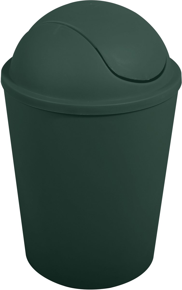 MSV Prullenbak met Deksel – Kantelbare Afvalbak uit de AKO Collectie – Prullenbak Badkamer, Keuken en Kantoor – Modern Design Afvalemmer