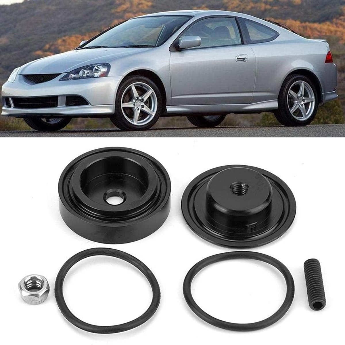 achter wisserarm verwijder kit blokkeer plug cover EVGATSAUTO auto doorvoertule set fit voor CRX
