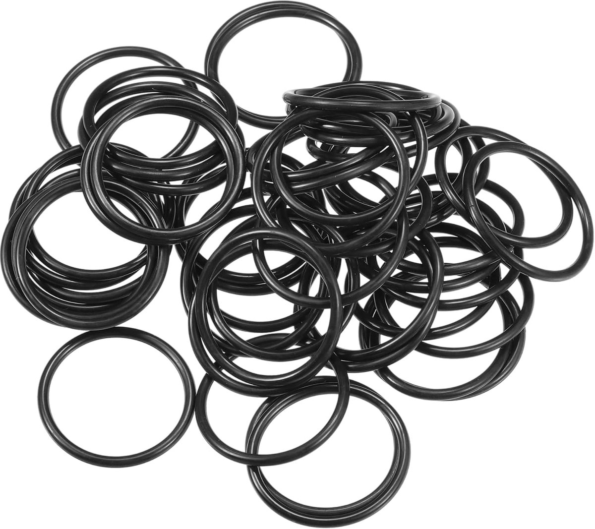 50 stuks 24 mm ID x 2 mm CS universele auto O-ring afdichting - auto - kraan reparatie vrachtwagen SUV aanhanger buis afdichting waterdicht - NBR rubber zwart