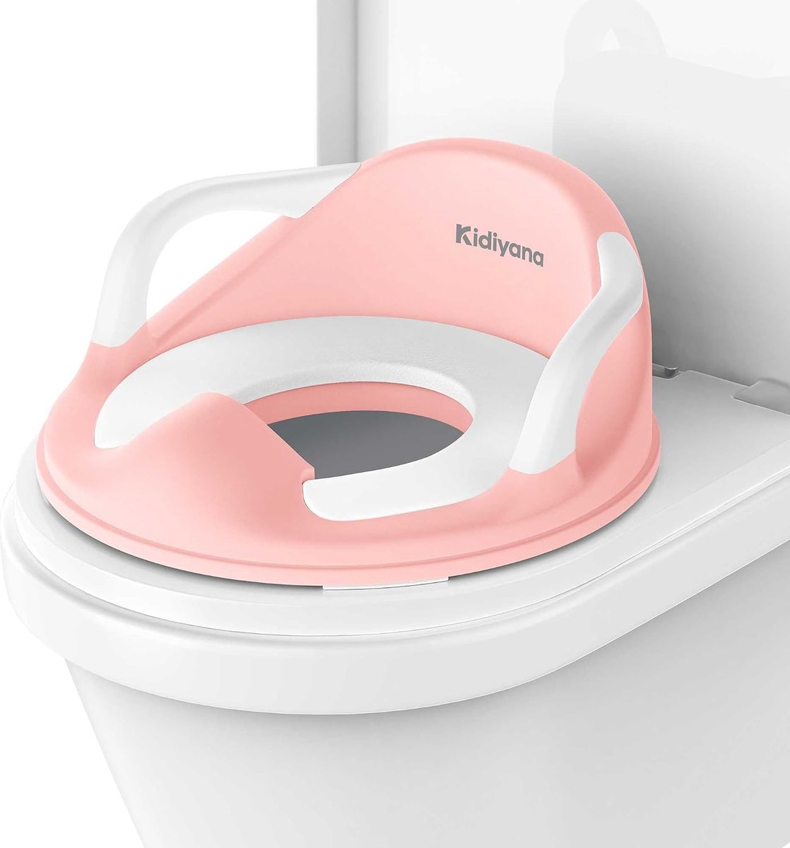 SnelShoppen - Kidiyana Toiletverkleiner voor Kinderen met Zacht Afneembaar Zitkussen, Antislip en Stabiele Ergonomische Wc-Zitverkleiner voor Training