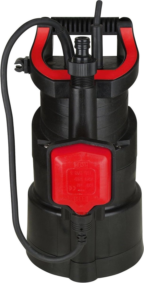 Dompelpomp - Vlakzuiger - Water Verplaatsen - Droogzuiging tot 1mm - 3200 l/u - Zwart