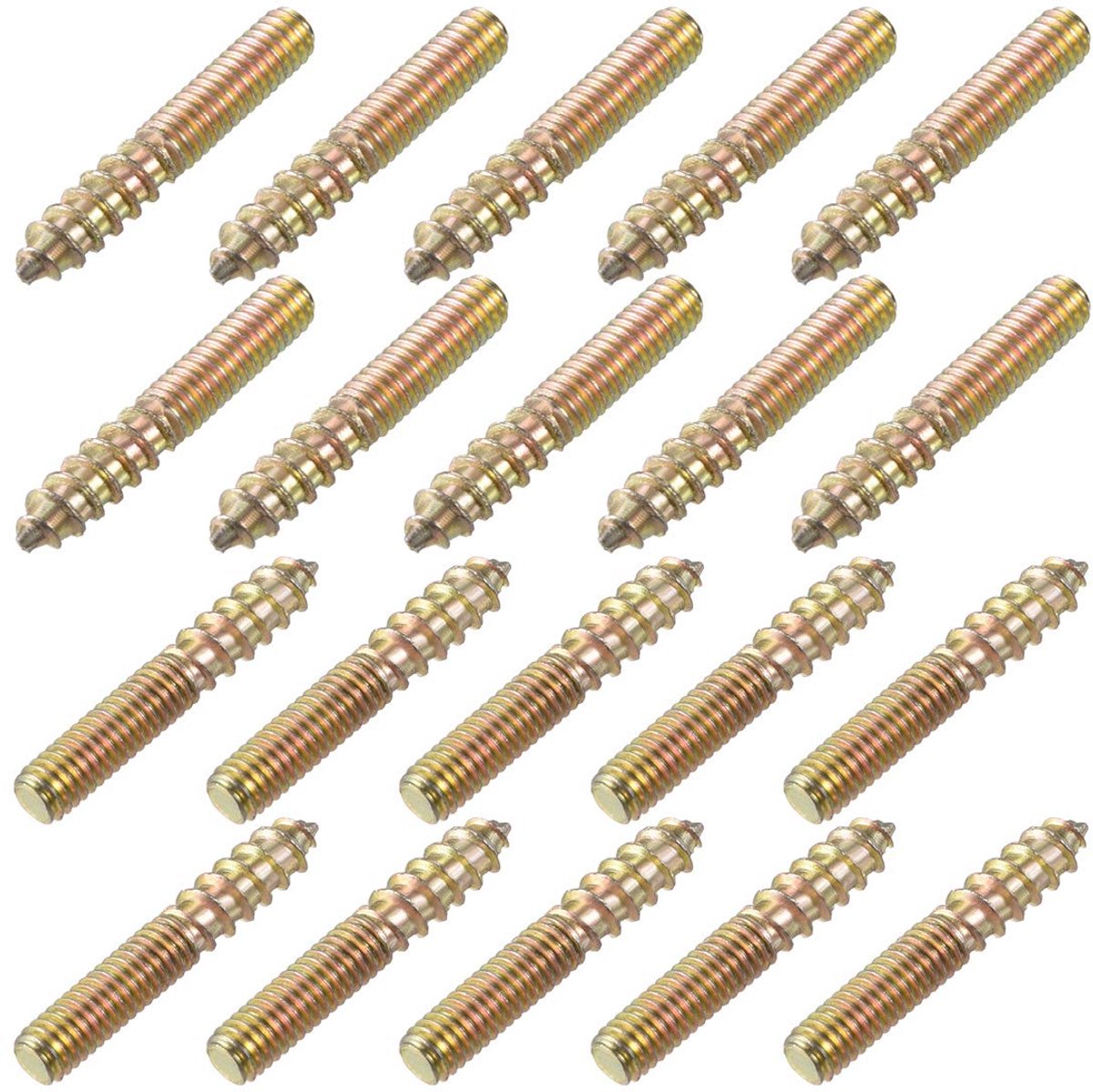 Map 20 stuks M4 x 25 mm schroeven houder schroeven kop twee schroeven zelfsnijdend meubel M4x25mm-20pcs