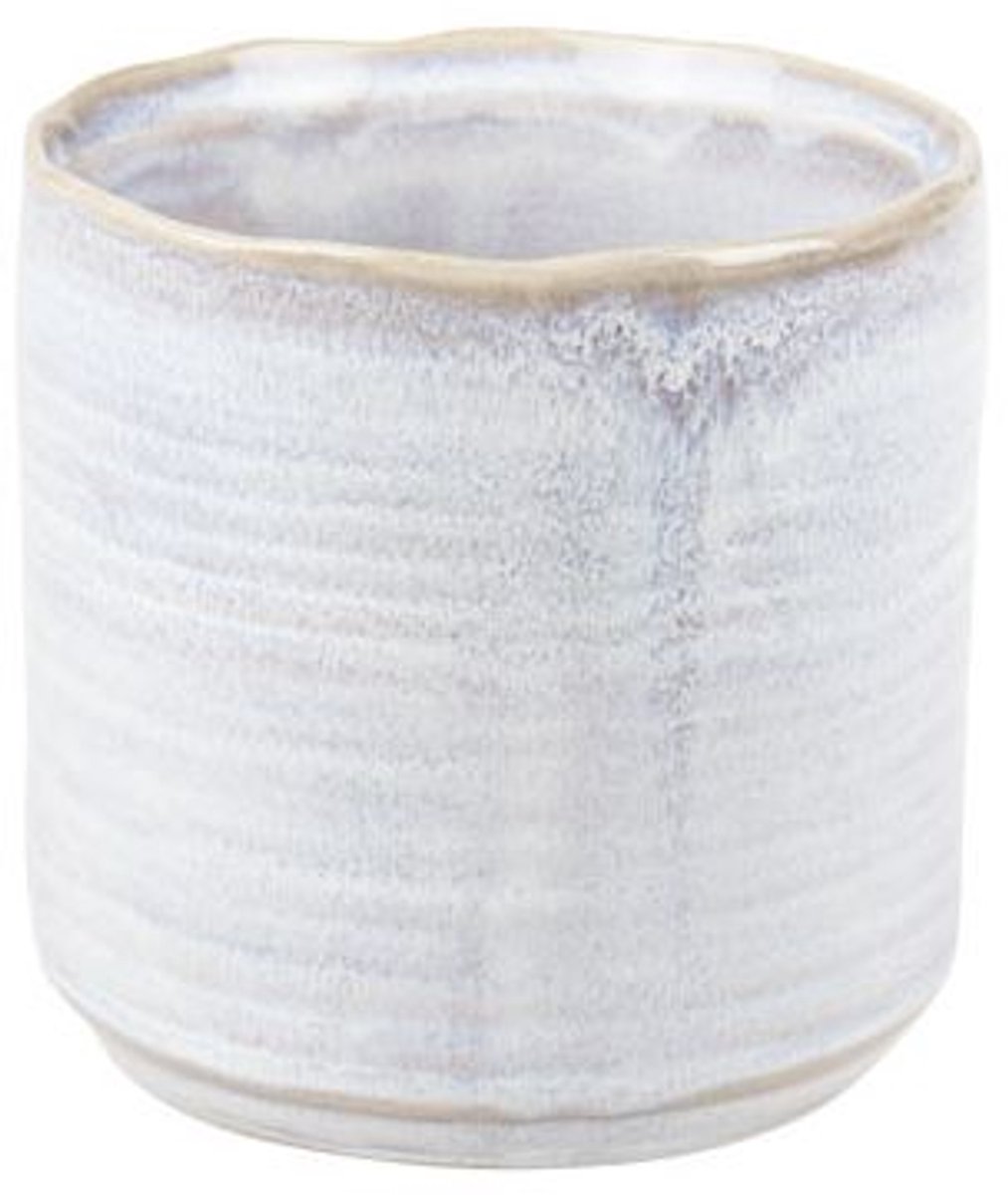 Cosy @ Home Bloempot Zand Rond Aardewerk 10x10xh9,5