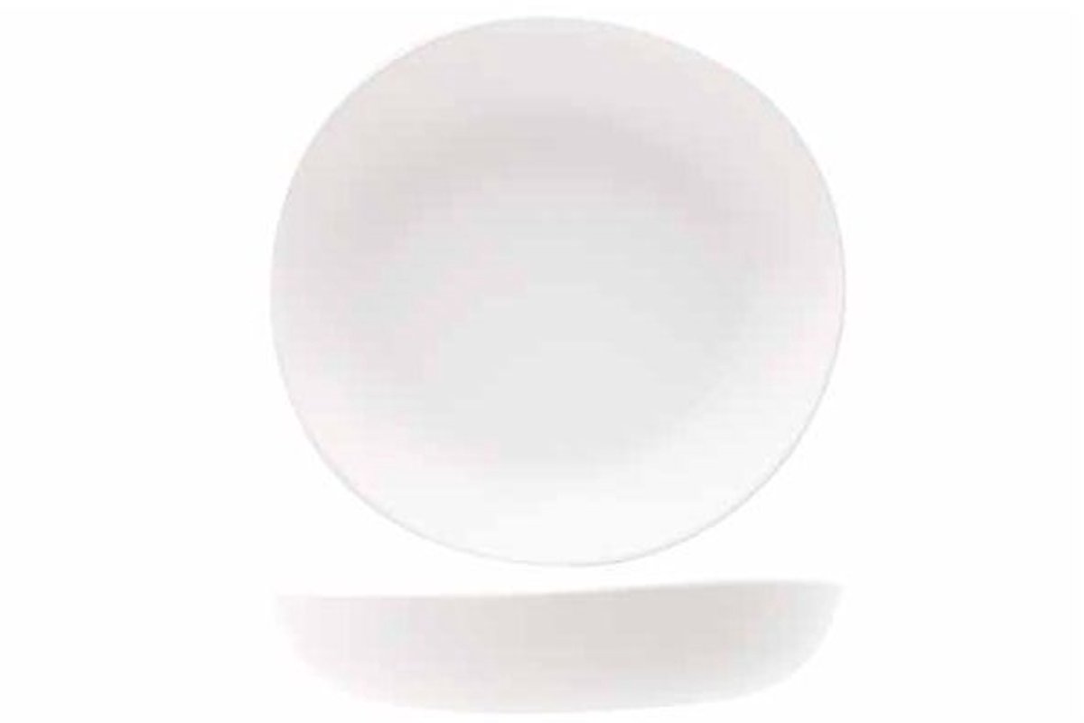 Kupo Diep Bord Coconut Milk D21,2xh3,9cm Melamine