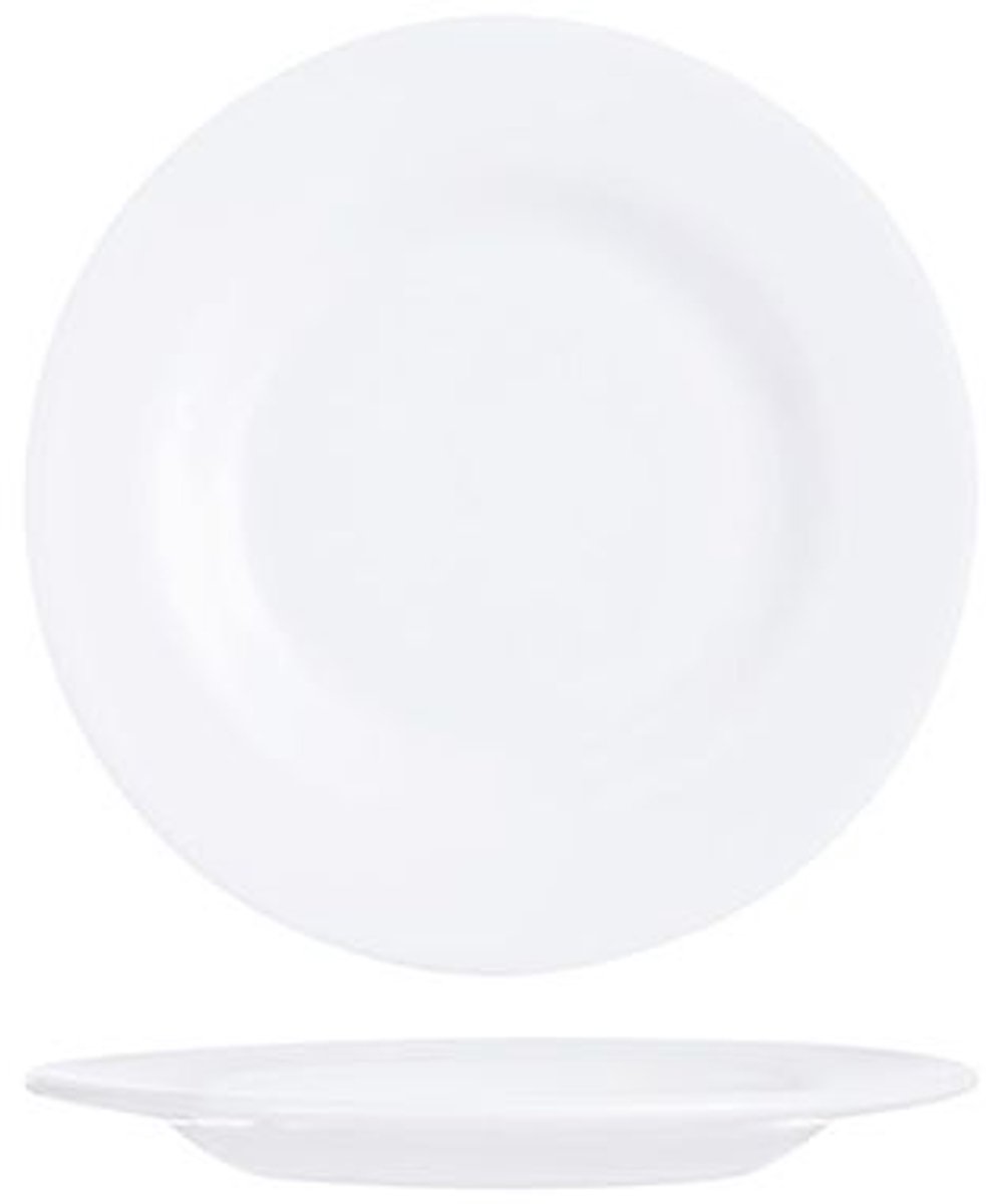 Bordenset Arcoroc Intensity White Wit 6 Stuks Glas