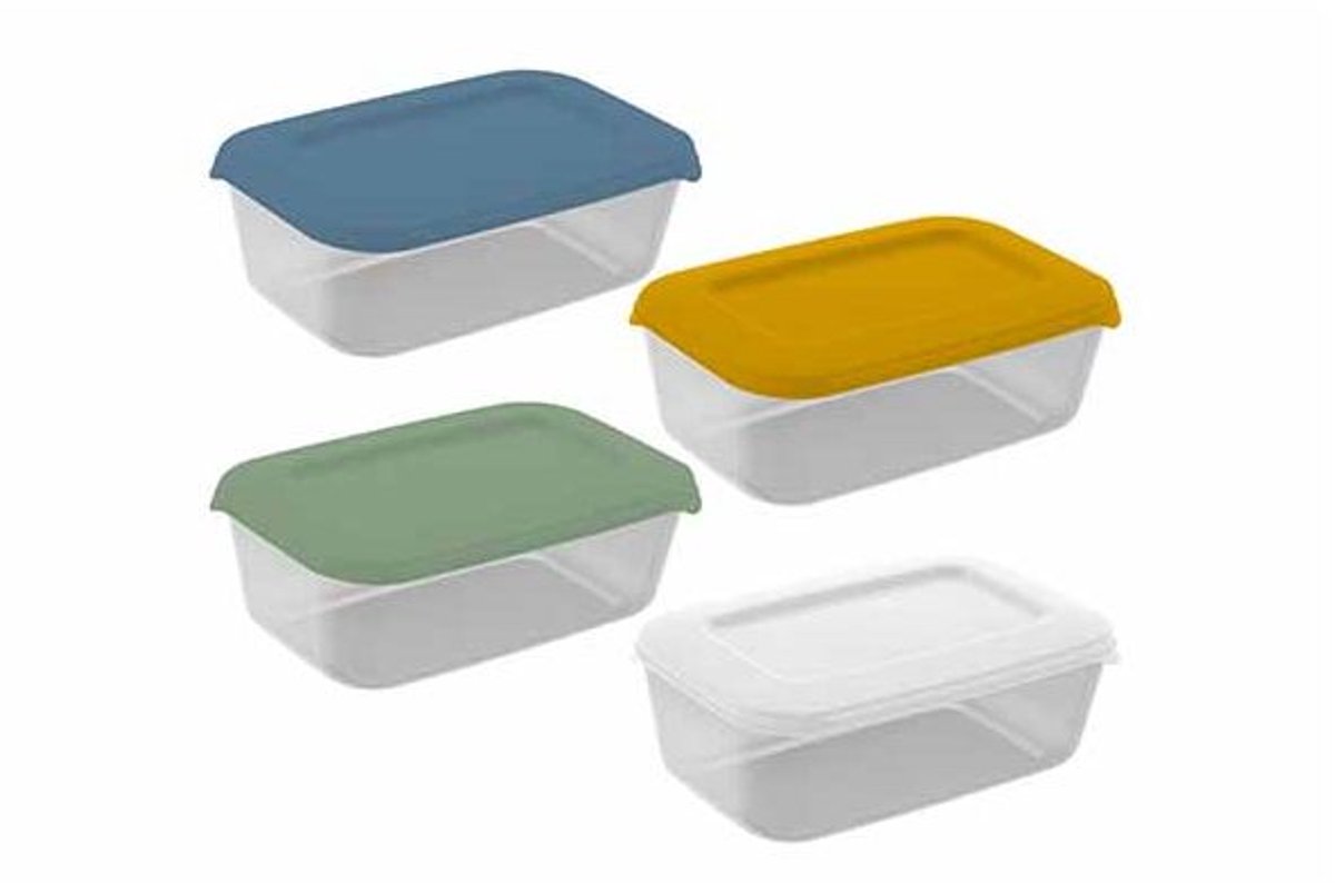 Golden Line Bewaardoos Nº7 3,2l 30x19,9xh7,8cm 4 Ass