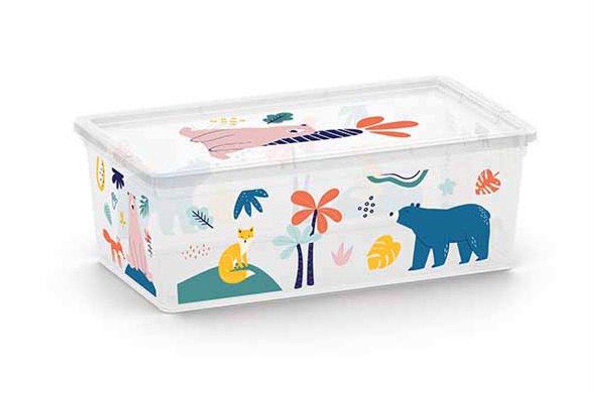 C-box Wild Animals Opbergbox Xs 6l 33,5x19xh12cm