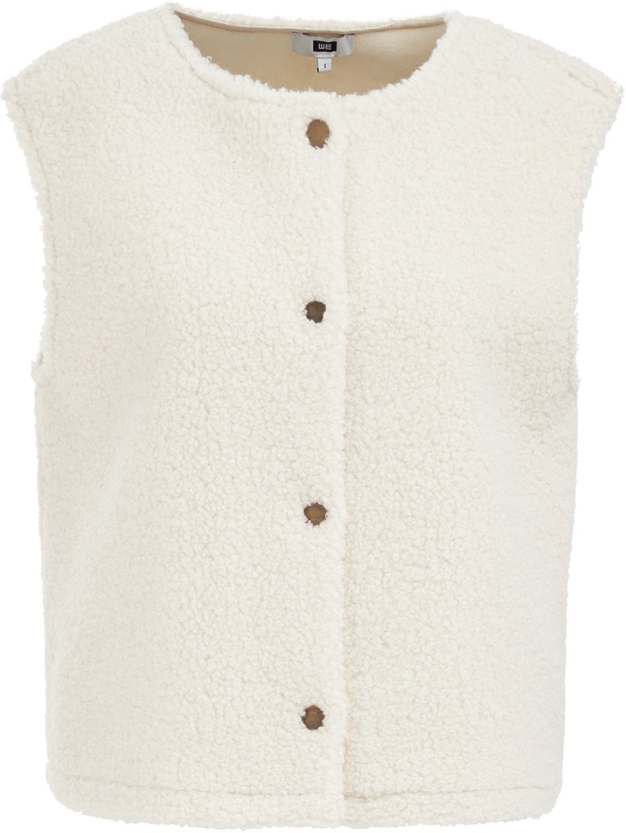 WE Fashion Dames teddy gilet