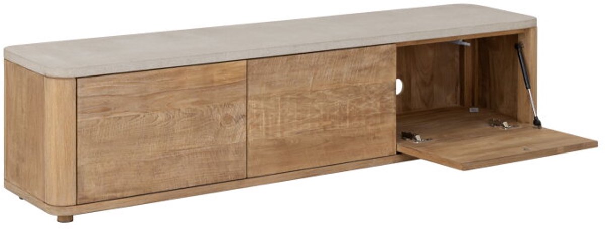 Nova tv meubel medium travertin top