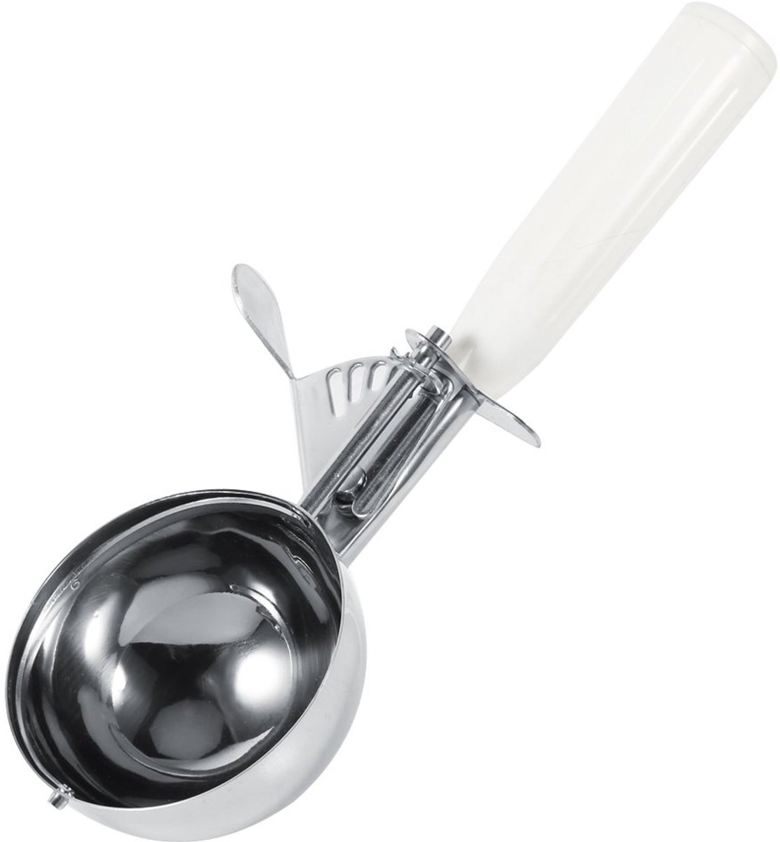 Cream Scoop, Ice Cream Lepel, Fruit Scoop, 1Pc Praktische Roestvrijstalen Fruit Ice Cream Scoop Lepel met Plastic Handvat Keuken Tool Hot(8cm)