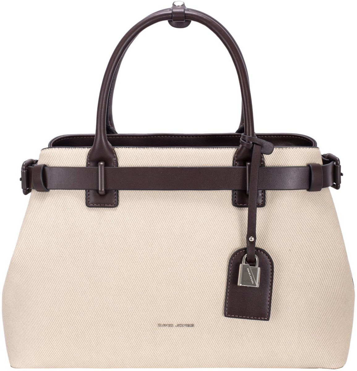 David Jones kunstlederen handtas Noortje - Dames - Beige