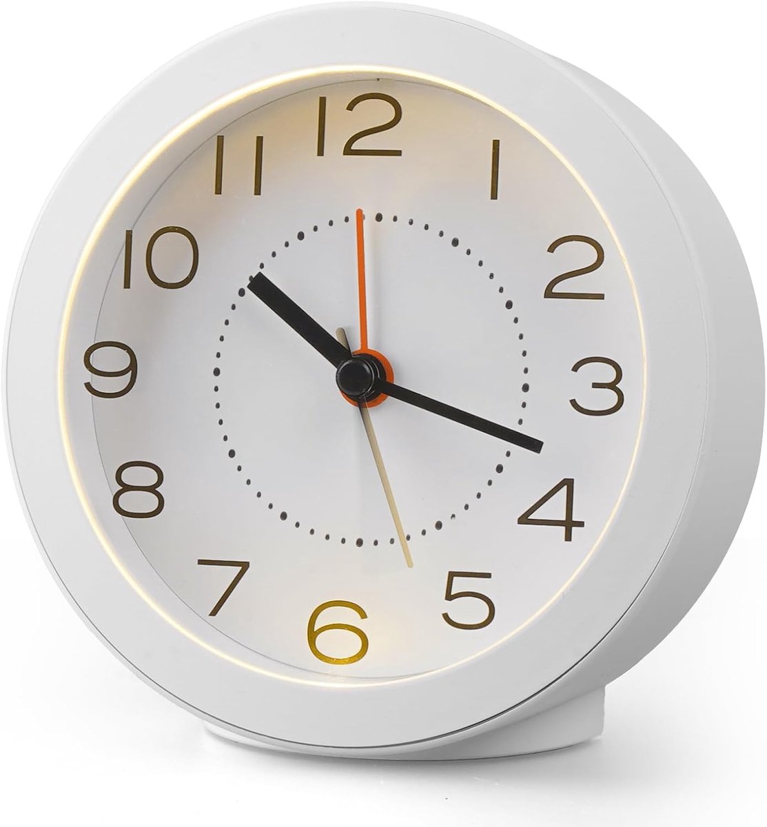 Analoge wekker stil - mini-design - snooze-functie - ideaal voor slaapkamer en reizen - ShopVlot