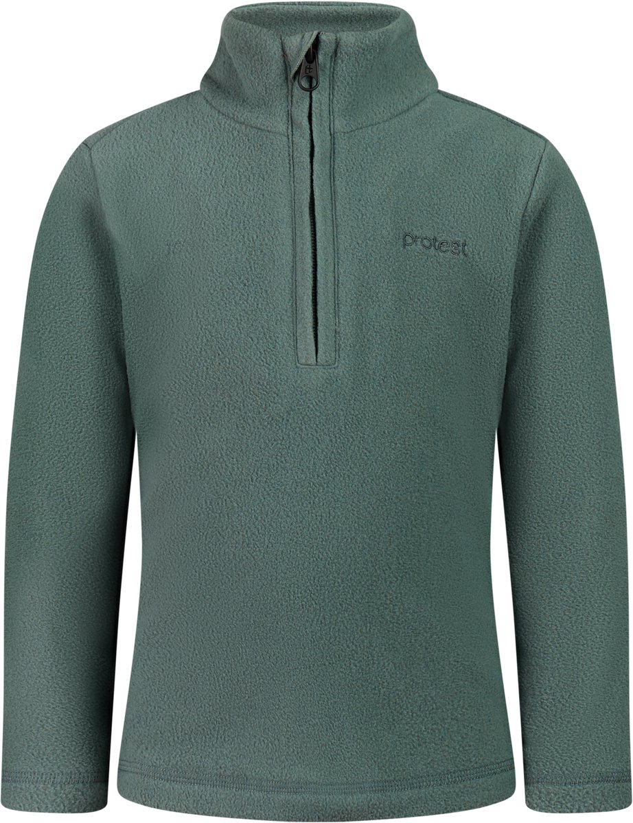 Protest PRTRemutey Skipully Meisjes Kleuter Fleece 1/4 rits Evergreen