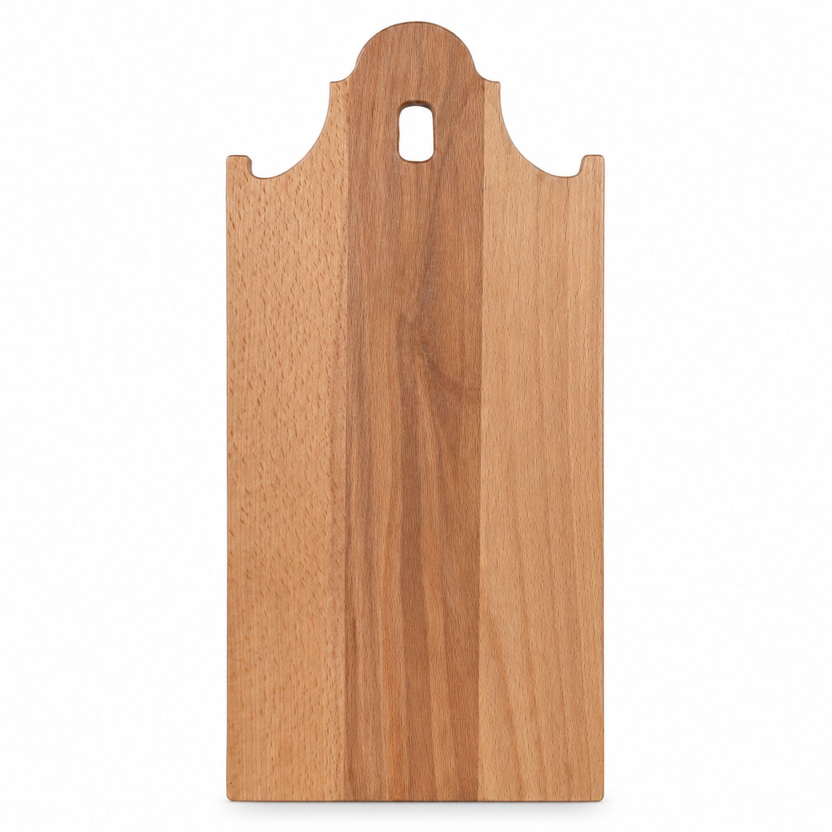 Borrelplank Klokgevelhuisje – Beukenhout – Snijplank en Serveerplank – 35 x 17 cm