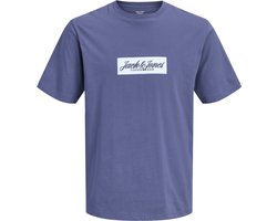 JACK & JONES - JORNORREBRO BOX LOGO SS CN FST Heren T-shirt