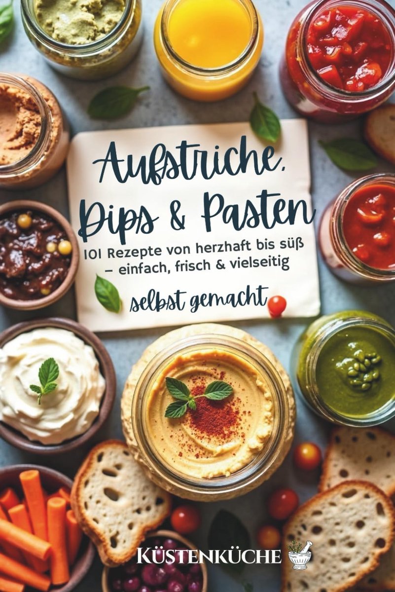 Dips & Pasten selbst gemacht: 101 Rezepte von herzhaft bis süß – einfach, frisch & vielseitig