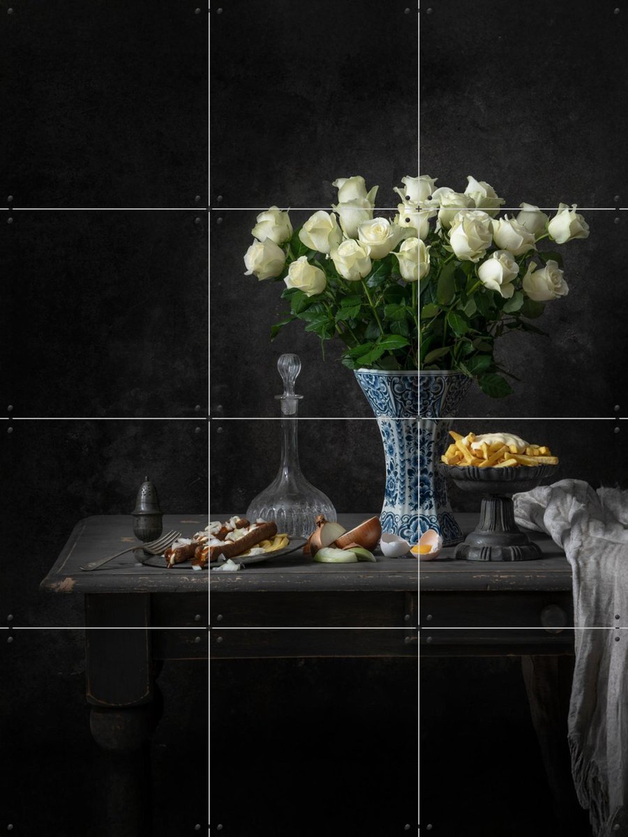 IXXI Vette Bek Royal, Igor Swinkels - 60 x 80 cm - Gratis ophangtool - Grote wanddecoratie en posters - Fotografie, Woonkamer, Keuken, Eetkamer