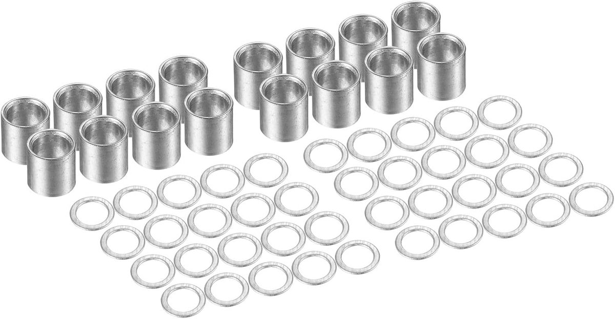Hardware Kit, Bearing Spacers Skateboard Speed Washers voor Longboard Skateboard Trucks Wiel