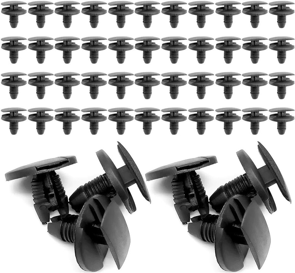 Clips voor auto, kunststof, voor auto-onderhoud en reparatie, 50 stuks