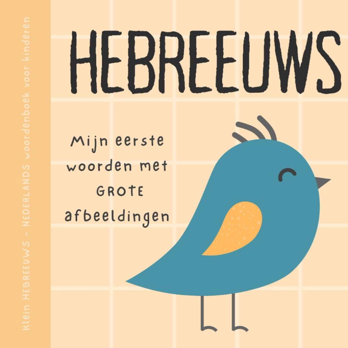 Nederlands klein woordenboek voor kinderen, Mijn eerste woorden met grote afbeeldingen: Babyboek om Hebreeuws te leren, Tweetalige basiswoordenschat voor beginners, Hebrew Baby book