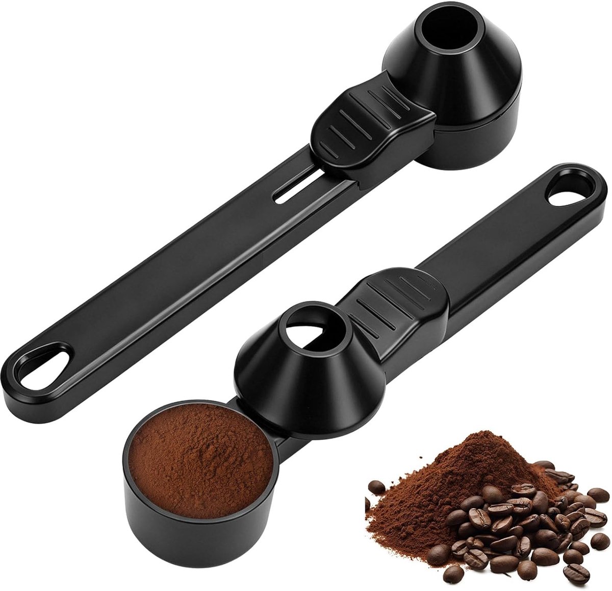 Koffiefilterhouder met deksel, filterzakhouder, koffiefilteropslag, zwart, stofdicht, waterdicht, opslag voor 200 koffiefilters, geschikt voor keukens, cafés, bars (zwart-3)