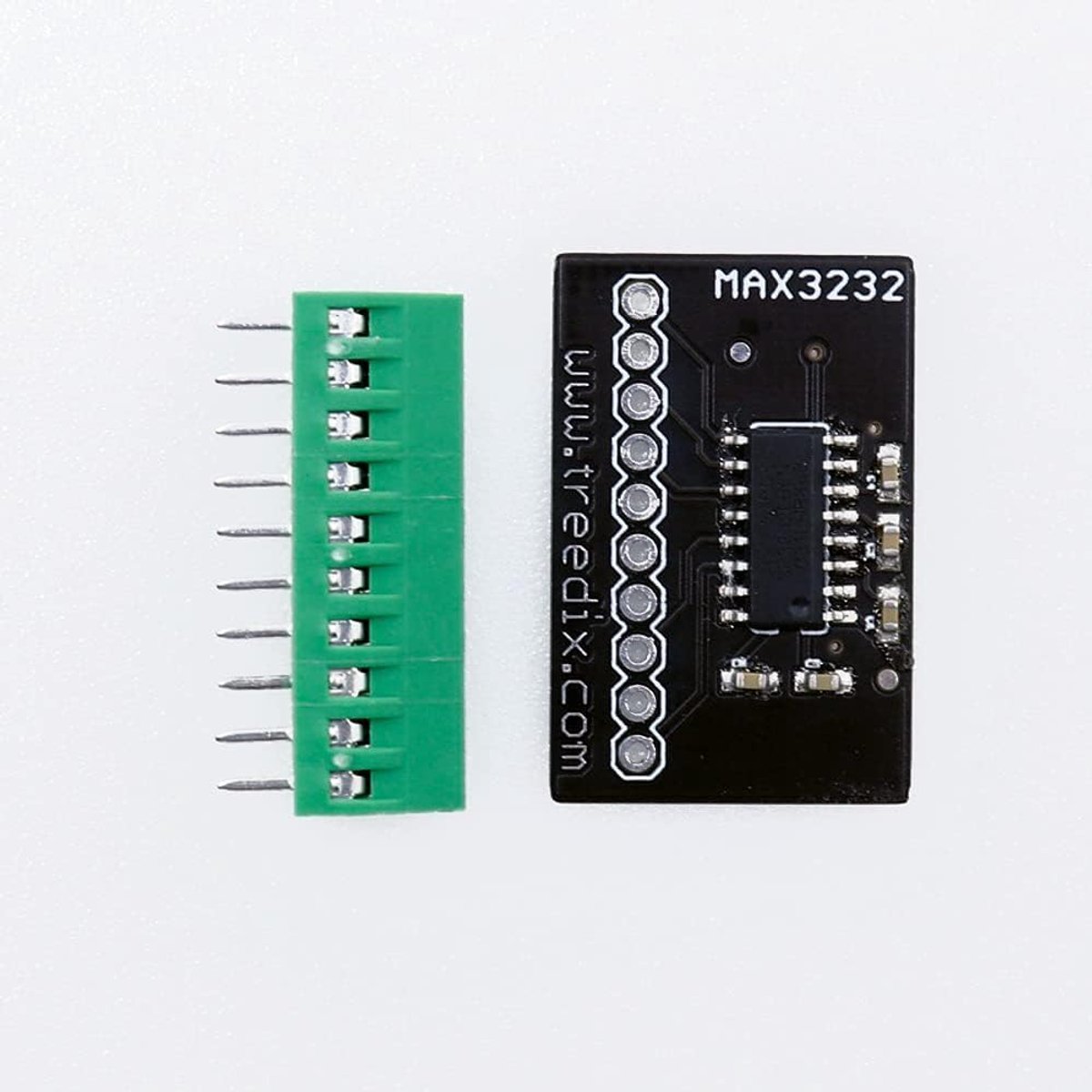 2 stks Mini RS232 naar TTL MAX3232 Converteren Adapter Board Transceiver Breakout Board 3 v-5 v