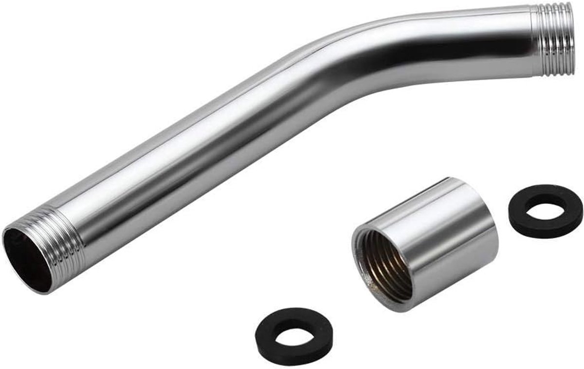 RVS douche-arm doucheverlengbuis handheld badaccessoires ronde buis MEERWEG verpakking