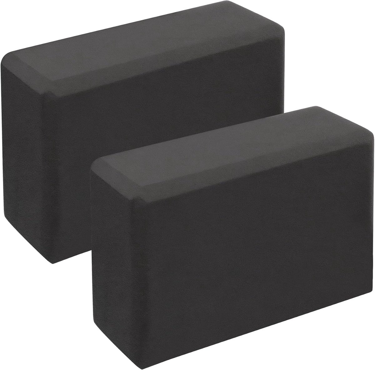 Blokken, 2-pack, lichtgewicht EVA-schuim met hoge dichtheid, zachte antislip voor yoga, pilates, meditatie, 9 "× 6" × 3"