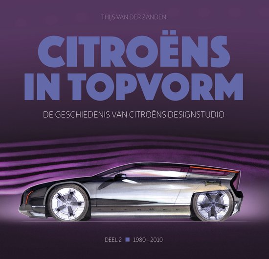 Boekomslag met de titel "Citroëns in topvorm" en een grijze, gestileerde auto.