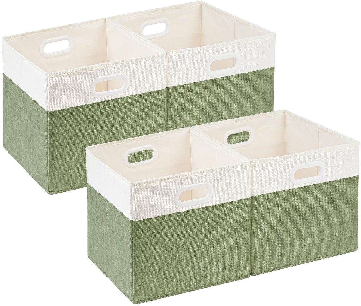 Dailygoods- Opbergdozen Geoptimaliseerd Ontwerp - Opvouwbare Opbergbox - 25x25x25 cm - Wasbaar - Ergonomische Handgrepen - Stevig Materiaal - Opbergmand