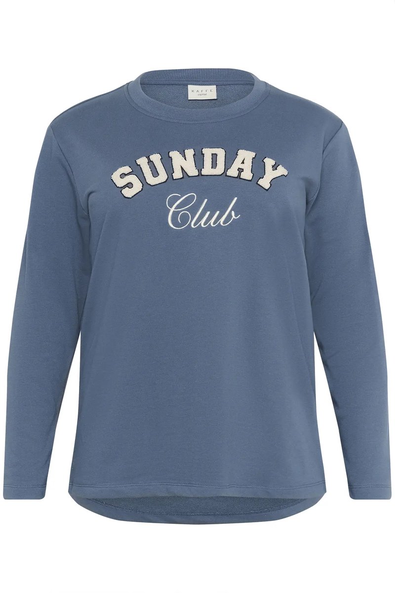 Dames sweatshirt KAFFE Curve Curve KCeliza