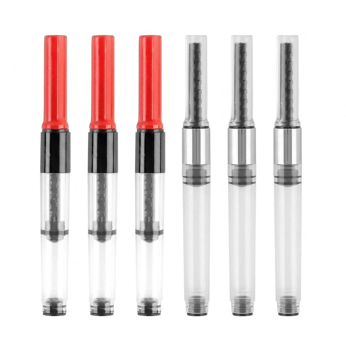 Dailygoods - Set van 6 Vervangingsonderdelen voor Vulpen - Inktabsorbeerders