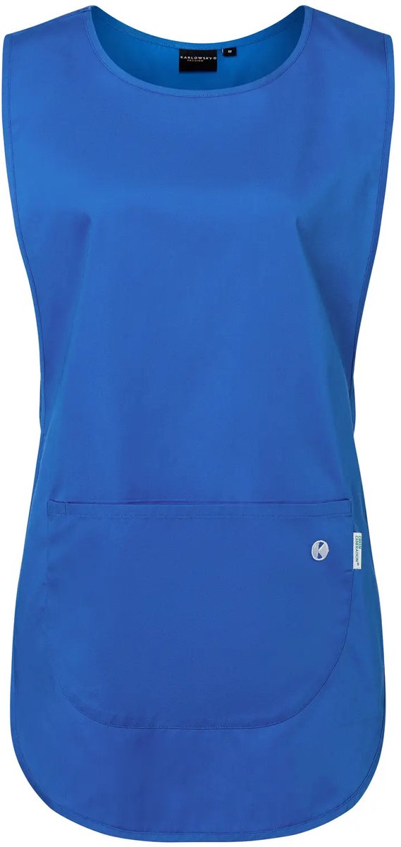 Karlowsky Throwover Kasack Essential KY132 Royal Blauw