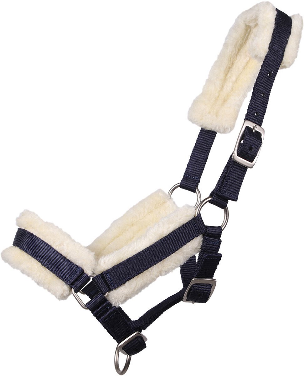 Halsband voor veulen met vacht Q-essentials