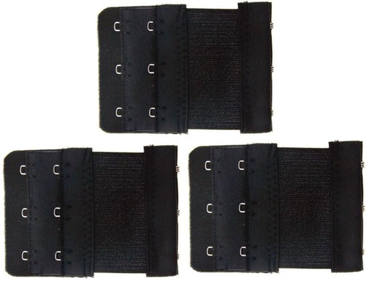 BH Extender 3 Haakjes - Verlengstuk 5 cm - Dames BH Extender - Elastische Extender - Handwas - Comfortabel en Flexibel - Bh Verlenger