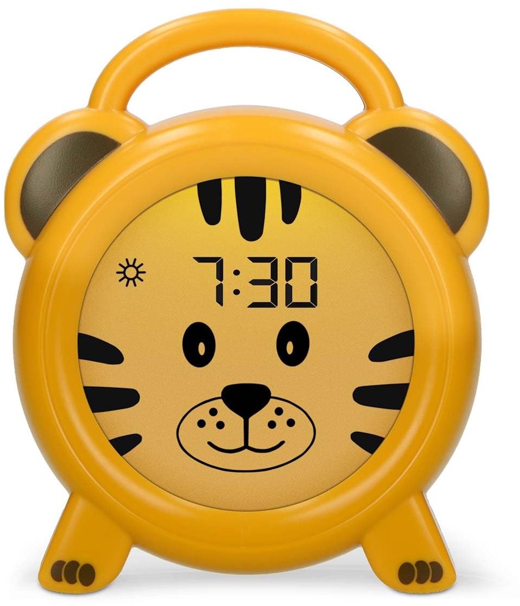 Solidchoice - Kinderwekker met Nachtlamp en Alarmfunctie