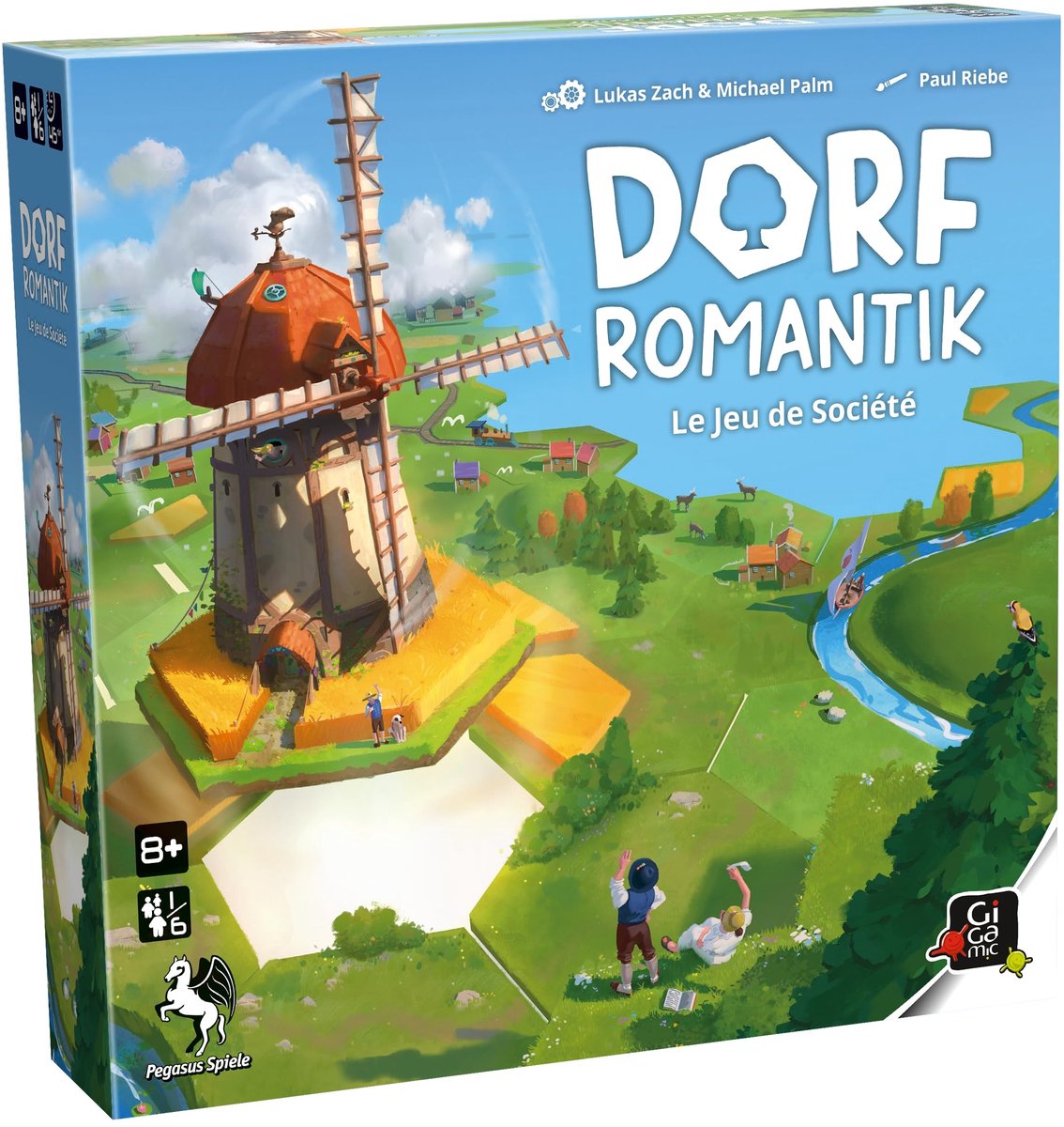 Solidchoice - Dorfromantik Bordspel voor 1-6 Spelers