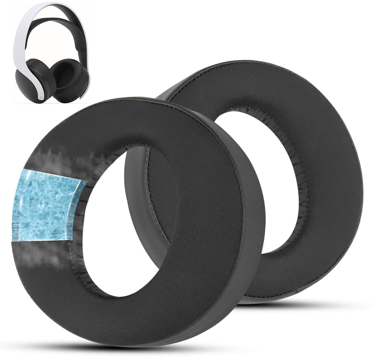 Solidchoice - Premium Cooling Gel Oorkussens voor PS5 Headset