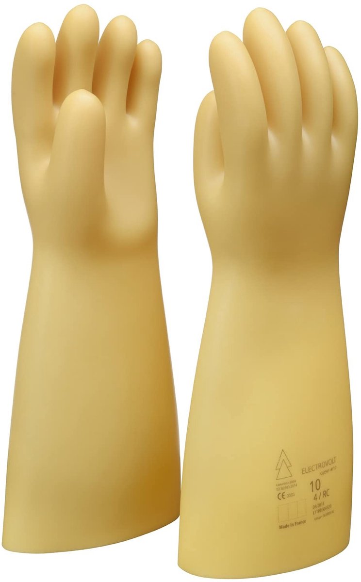 Solidchoice - Elektrische Beschermende Handschoenen met Isolatie, Maat 10