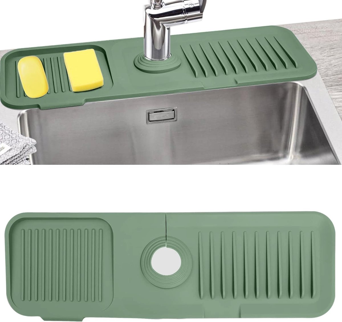 Solidchoice - Silicone Afvoer Mat voor Keukens en Badkamers