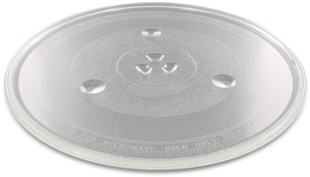 Solidchoice - Draaiende Glazen Magnetronplaat met 3 Poten