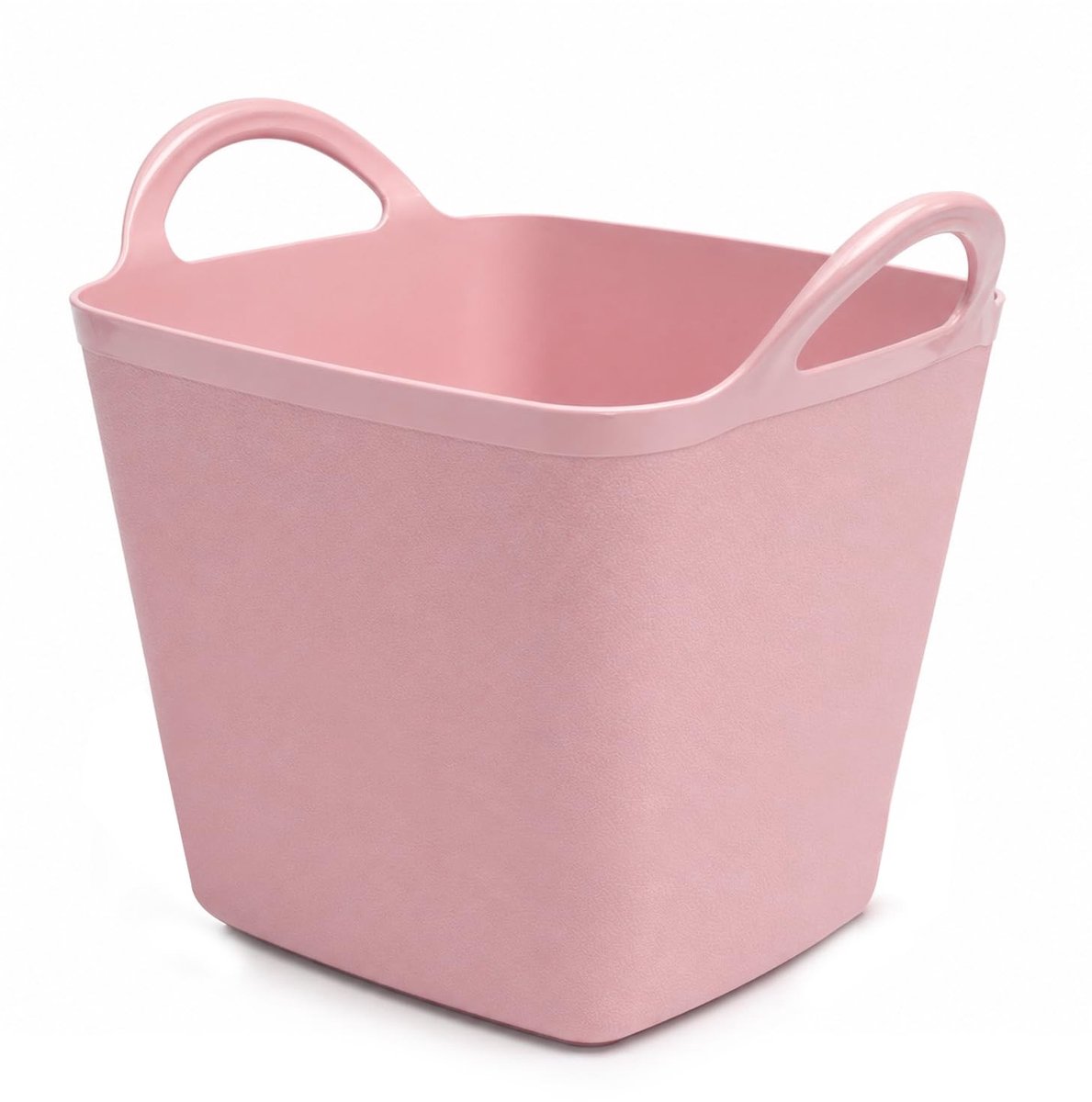 Solidchoice - Flexibele Plastic Opbergemmer voor Thuis en Tuin (9L, Roze)