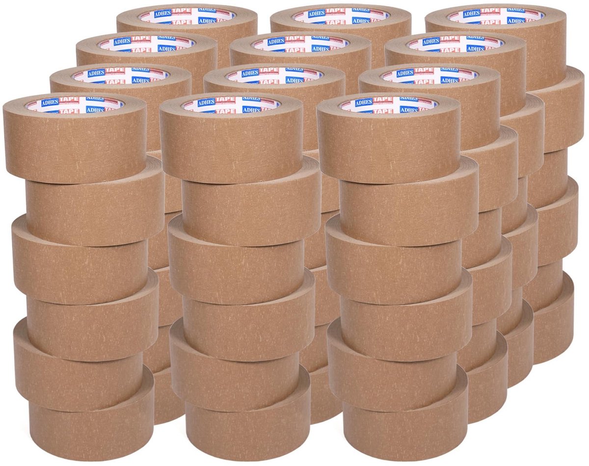 Solidchoice - Eco Vriendelijke Kraft Papier Verpakkingstape 50mm x 40m