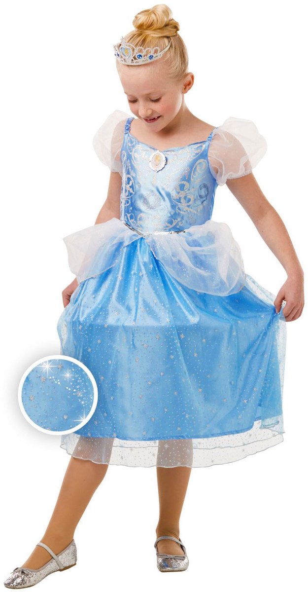 Disney Prinses Assepoester Glitter kostuum voor kinderen