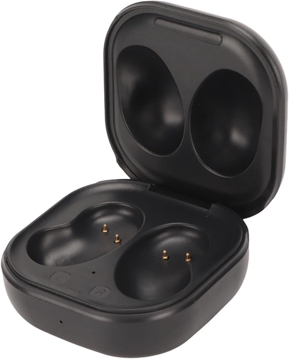 Draagbare Oplaadcase voor Draadloze Oordopjes, Type C Opladen, Bescherming en Opslag voor Buds Live