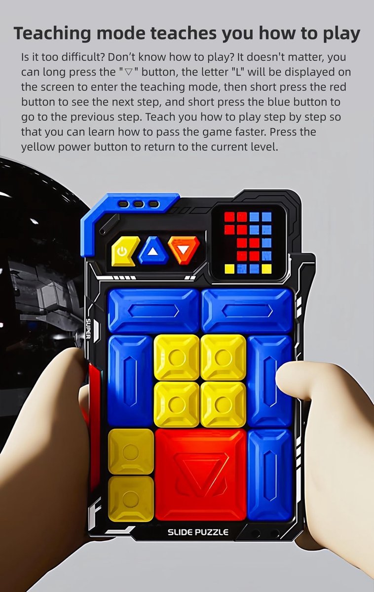 Solidchoice - Super Puzzle Game Console met LED Labyrint