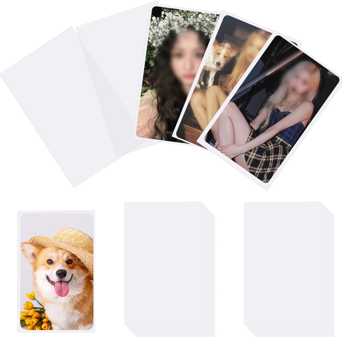 Solidchoice - 100 Stuks Trading Card Sleeves voor Bescherming en Opslag