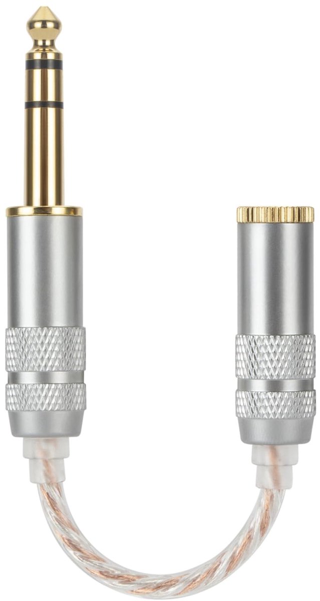 Solidchoice - 6.35mm naar 4.4mm Balans Kabel met Zilver Geplateerd OCC
